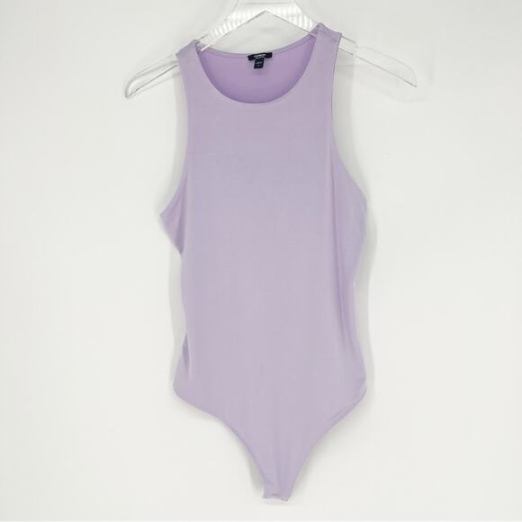 Express Body Contour Bodysuit M Purple - Picture 2 of 6